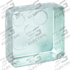 RACO Electrical Box: Steel, Steel - 4" x 4" Square Box Material & Nominal Size, Square, 2 Gangs (MPN 226). Key specifications — Brand: RACO; Bracket Style: Without Bracket; Clamp Style: Without Clamps.