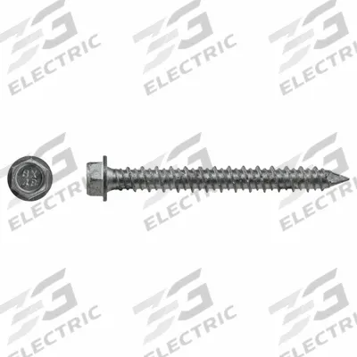 RED HEAD Concrete Anchor Screw: 2 1/4 in Overall Lg, 1/4 in Dia, Stainless Steel - Hex-Head Screw Anchors