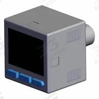 SMC Pressure Switch: 1/8 in Port Size, 1 Output/2 Output NPN/PNP Open Collector, 12 to 24V DC (MPN ZSE20B-L-P-N01). Key specifications — attr124221: ZSE20B-L-P-N01; attr124227: ZSE20B(F)-L; attr124234: 1 Output/2 Output NPN/PNP Open Collector; attr124235: 12 to 24V DC; attr1042233: 4-Pin Snap-In Plug.
