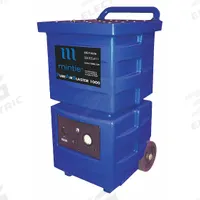 Air Scrubber: Polyethylene, Negative Air Pressure/Particulate Filtration, 1,000 cfm Max Airflow, Top (MPN PAB1K-99ALM). Key specifications — Brand: MINTIE TECHNOLOGIES; Includes Filter: Air Filter Included.