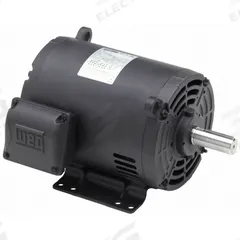 WEG General Purpose Motor: Rigid Base Mount, Open Drip Proof, 5 hp, 230/460V AC, 3,510 RPM (MPN 00536OT3E182T-S). Key specifications — Brand: WEG; Nameplate Voltage @ 60 Hz: 230/460V AC; Full Load Current @ 60 Hz: 12.2/6.10 A; Nameplate RPM @ 60 Hz: 3,510 RPM; Motor Enclosure: ODP.