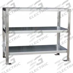 JAMCO Work Table: Fixed Ht, Stainless Steel, 30 in x 18 in, 1,200 lb Overall Load Capacity (MPN YG130). Key specifications — Brand: JAMCO; Unit Type: Not Expandable or Modular.
