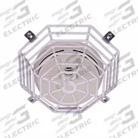 SAFETY TECHNOLOGY INTERNATIONAL Smoke Detector Guard: Steel, 8 1/4 in Overall Dp, STI-9601. Key specifications — Manufacturer Part Number: STI-9601; Brand: SAFETY TECHNOLOGY INTERNATIONAL; Color: White; For Location: Indoor; For Use With: Smoke Detectors; Includes: Mounting Hardware; Mounting Location: Wall Mount; Mounting Style: Flush Mount.