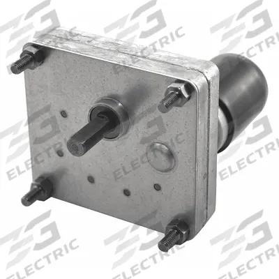 Dayton Gearmotor: Parallel, 12V DC, TENV, 4.5 RPM, 43 in-lb Max Torque - Parallel Shaft Subfractional DC Gearmotors