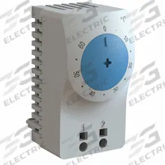 HOFFMAN Temperature Control Switch: Heating Only, Celsius, 0°C Temp Setpoint - Min, Adj, 250 V AC (MPN ATEMNOC). Key specifications — Mounting Style: DIN Rail; Brand: HOFFMAN; Switch Action: Open on Rise; Temperature Adjustment: Adjustable.