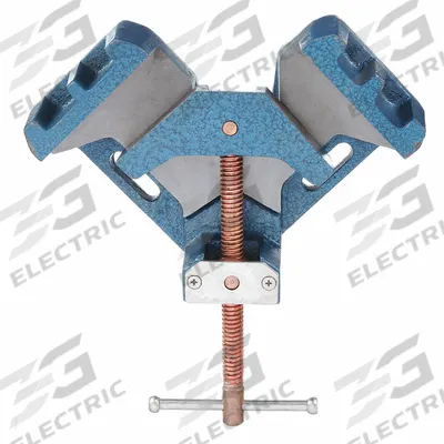 WILTON Angle Clamp: 3 3/8 in Miter Capacity, 4 1/8 in Jaw Wd, 1 3/8 in Jaw Ht - Angle Clamps