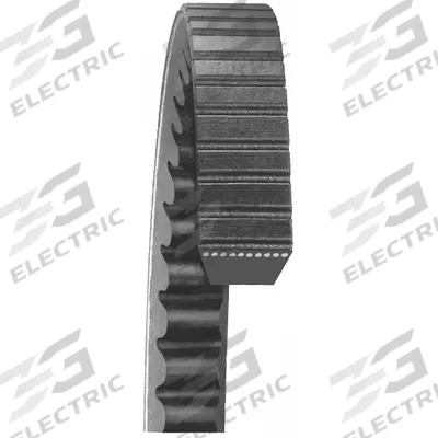 DAYCO Automotive Drive Belt: V-Belt, 15A, A Belt Trade Size, Cogged Belt, 38° Angle - 15A Series Cogged V-Belts