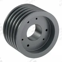 APPROVED VENDOR V-Belt Pulley: B64, 5 Groove, 6.75 in OD, Bushed Bore, SK, Quick Detachable, Plain (MPN 5B64SK). Key specifications — attr1318293: B64; attr1318301: 6.4 in (5L, B); attr1318291: 4L, A, or AX.