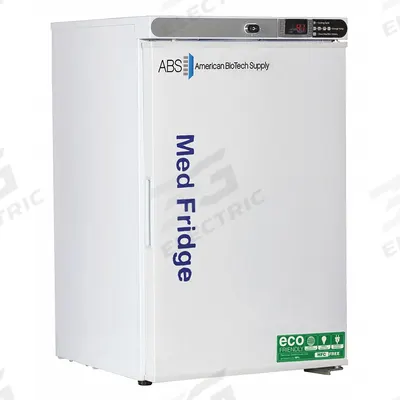 AMERICAN BIOTECH SUPPLY Lab Refrigerator: 2.5 cu ft, Undercounter, 1°C to 10°C - High Performance Lab Refrigerators