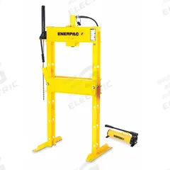 ENERPAC Hydraulic Press: Manual, H-Frame, 50 ton (MPN IPH5031). Key specifications — attr1088151: ENERPAC.