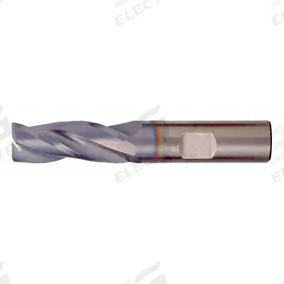 CLEVELAND Corner Radius End Mill: Carbide, TiAlN Coated, 3 Flute, 7/16" Mill Dia - General Purpose Carbide Corner-Radius End Mills