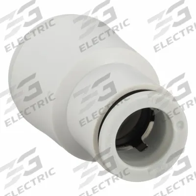 SMC Push-Fit Fitting: 12 mm OD x 16 mm OD Size, Push-to-Connect x Push-to-Connect - Polybutylene & Brass Tube Fittings