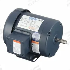 LEESON General Purpose Motor: Rigid Base Mount, Totally Enclosed Fan Cooled, 1/3 hp, 575V AC (MPN 110704.00). Key specifications — Brand: LEESON; Nameplate Voltage @ 60 Hz: 575V AC; Full Load Current @ 60 Hz: 0.64 A; Nameplate RPM @ 60 Hz: 1,140 RPM; Motor Enclosure: TEFC.