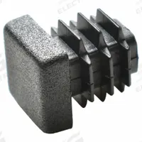 OTTO GANTER Tube End Plug: MT12-SQTUBECAP-P, Plastic, 10 mm Lg x 10 mm Wd x 12 mm Ht. Key specifications — Product Type: Tube End Plug; Material: Plastic; For Use With: Ruland MT12 Square Hollow Tubes; Manufacturer Part Number: MT12-SQTUBECAP-P; Brand: OTTO GANTER; Bracket Hole Size: No Hole.