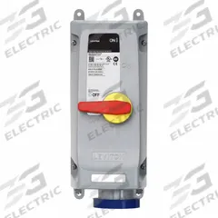 LEVITON Mechanical Interlock: 240V AC, Three Phase, 60 A, 3 Pole, 4 Wire (MPN 460MI9WLEVAC). Key specifications — Brand: LEVITON; Reverse Service: No.