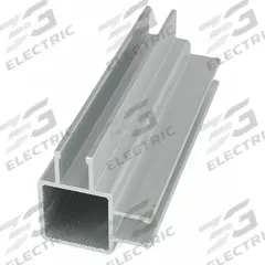 Double-Flanged Square Tube Profile: 1 in x 1 in, 12 ft Lg, 2 Open Slots, Aluminum, 1/4 in Slot Wd (MPN 9030-145). Key specifications — Series: Quick Frame; Product Type: Double-Flanged Tube Profile; Material: Aluminum; System of Measurement: Inch; Framing Type: Press-Fit; Manufacturer Part Number: 9030-145; Brand: 80/20; Finish: Anodized.