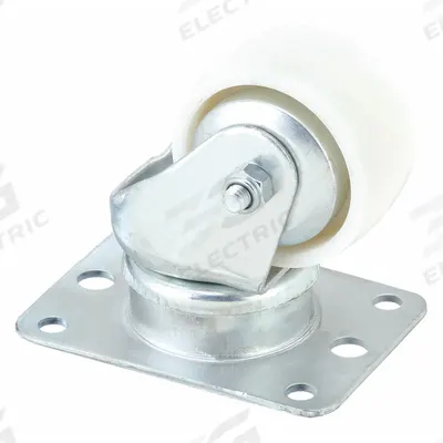 APPROVED VENDOR Plate Caster: 2 3/4 in Wheel Dia., 1 1/2 in Wheel Wd, 4 1/16 in Mounting Ht - General Purpose Inverted-Mount Plate Casters