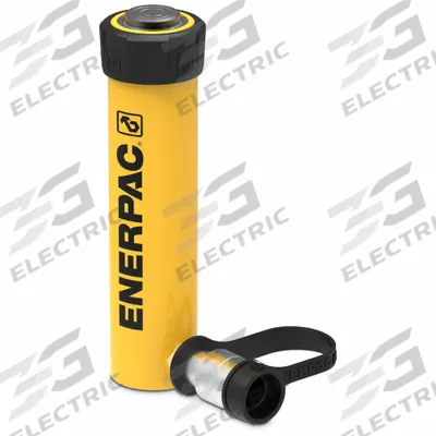 ENERPAC Hydraulic Ram: Single Acting, 10 ton Nominal Capacity, 6 in Nominal Stroke Lg - General Purpose Rams