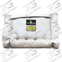 UNITHERM Insulated Pipe Jacket: For 19 in to 25 in Circumference, Fiberglass/Mineral Wool, Gray (MPN IW3006). Key specifications — Color: Gray; Cover Type: Insulation Jacket; Fastening System: Quick Release Fabric Flap and Wiretwists; For Valve Type: Universal; Jacket Material: Silicone Coated Fiberglass Cloth; Brand: UNITHERM; For Fitting Type: Straight Pipe Sections.