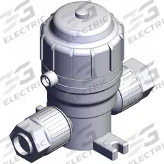 SMC Chemical Liquid Valve: 3/4 in, Air to Spring, Fail Closed, PFA, 1/8 in NPT, 0°C to 60°C (MPN LVQ50-Z19N-9). Key specifications — Actuator Operation: Air to Spring; Fail Safe Position: Fail Closed; Manufacturer Part Number: LVQ50-Z19N-9; Brand: SMC.