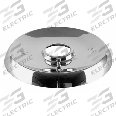BRASSCRAFT Tub and Shower Trim: Circle Trim Plate, Chrome Finish - Trim Parts & Decals for Bathtubs & Showers