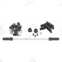 STENNER Pump Head Repair Kit: Mfr Part # QP101KG1, Polyethylene/Polypropylene/PVC/Santoprene. Key specifications — Includes: Latches; Material: Santoprene; Manufacturer Part Number: QP101KG1; Product Type: Pump Head Repair Kit.