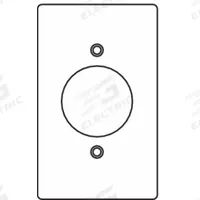 HUBBELL KILLARK Weatherproof Cover: Copper-Free Aluminum, FD/FS, Round Receptacles, 1 Gangs, 3R (MPN 1FG). Key specifications — Brand: HUBBELL KILLARK; Color: Gray; Compatible with Product Type: Round Receptacles; Compatible with Series: FD; Mounting Orientation: Horizontal or Vertical.