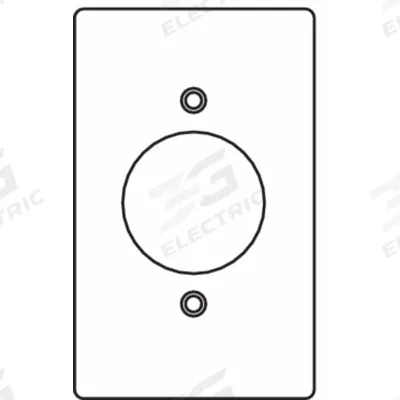 HUBBELL KILLARK Weatherproof Cover: Copper-Free Aluminum, FD/FS, Round Receptacles, 1 Gangs - Aluminum & Zinc Weatherproof Electrical Box Covers