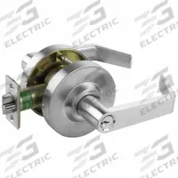 ARROW Door Lockset: Classroom Security Lever Locksets, Chrome, ADA Compliant (MPN MLX33-SR-26D-CS). Key specifications — attr1011488: ARROW; attr1024446: F87; attr1011506: SR Sierra; attr1011485: Yes; attr1059461: Satin Chromium-Plated : Wrought Brass.
