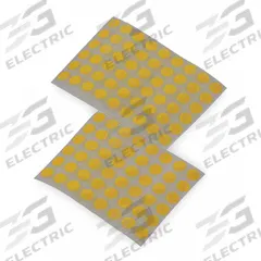 TAPECASE Film Tape: Disc, 3/8 in Dia, 2.5 mil Thick, Polyimide Film, Silicone, Brown, 100 PK (MPN 16U717). Key specifications — Series: KD.