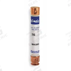 MERSEN Fuse: Class RK5, TRS-R Series, Time-Delay, 200 mA, 600 V AC, 600 V DC, Non-Indicating (MPN TRS2/10R). Key specifications — Series: TRS-R.