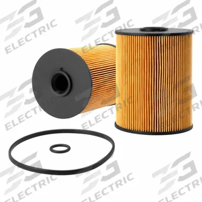 FLEETGUARD Fuel Filter: Cartridge, 4 5/16 in Overall Lg, 3 9/16 in Outside Dia - Cartridge Fuel Filters
