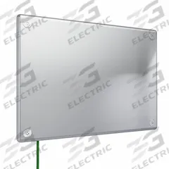 LEGRAND Wall Plate: Blank, 3 Gang, Silver, Jumbo Size (MPN WSP63B1PS). Key specifications — Brand: LEGRAND; Material: Stainless Steel; Includes: Torx Security Screws.