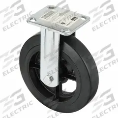 DAYTON Rigid Caster: 600 lb Load Capacity, 7 7/8 in Overall Lg, 8 in Overall Wd, Rubber/Steel, Black (MPN MH13X47602G). Key specifications — Material: Steel; Compatible Grainger Part Number: 13X478; Color: Black; Brand: DAYTON; Manufacturer Part Number: MH13X47602G.