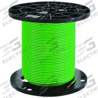 Building Wire: Copper, 4 AWG, 1 Conductors, Stranded, Green, 500 ft Lg, THHN (MPN 25172801). Key specifications — Voltage: 600 V; Brand: SOUTHWIRE.
