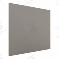 HADRIAN Partition Panel: Stainless Steel, Powder-Coated, Light Gray, 58 in Ht, 24 in Wd, 1 in Thick (MPN 530024-535). Key specifications — Door Swing: Right Hand In/Left Hand Out; Brand: HADRIAN; Color: Light Gray; Finish/Texture: Powder-Coated.