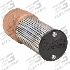 CAMPBELL Spring Foot Valve: Spring, Not Full Flow, Bronze, Inline, 1 1/2 in Pipe Size, FNPT, Pumps (MPN 4104E). Key specifications — Brand: CAMPBELL; Max. Pressure (CWP): 250 psi; Strainer Material: Stainless Steel; Connection Type: FNPT.