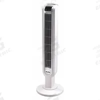 AIR KING Freestanding Fan: 3 1/2 in Blade Dia, 36 in Ht, 3 Speeds, Oscillating, Plastic, Plug-In (MPN 9210). Key specifications — Brand: AIR KING; Number of Speeds: 3; Guard Material: Plastic; Voltage: 120V AC; Oscillation: Oscillating; Includes Remote Control: Yes; Application: Home and Office; Power Source: Plug-In.