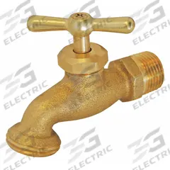 APPROVED VENDOR Hose Bibb: Tee, Brass, Brass, Brass, 3/4 in Inlet Connection Size, IP (MPN 20183). Key specifications — Brand: APPROVED VENDOR; Design: Standard; Body Material: Brass; Handle Material: Brass; Color/Finish: Brass; Handle Type: Tee; Inlet Connection Type: IP; Product Type: Hose Bibb.