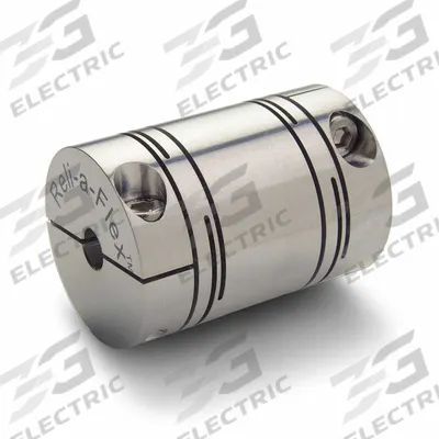 RULAND MANUFACTURING Slit Coupling: 5 mm Bore Dia 1, 3 mm Bore Dia 2 - Long Clamp-On Slit Couplings