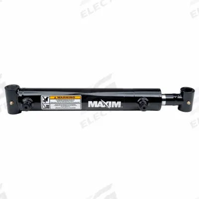 MAXIM Welded Hydraulic Cylinder: 3.5 in Bore Dia., 40 in Stroke Lg, 50 in Retracted Lg - Cross-Tube Mount Welded Hydraulic Cylinders