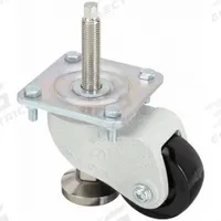 Plate Caster: Nylon Tread, 2 7/8 in Wheel Dia, 4 in Mounting Ht, Swivel, 770 lb Load Capacity, Hole (MPN WMLC-700FS). Key specifications — Brand: APPROVED VENDOR.