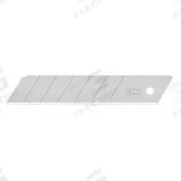 OLFA Snap-Off Blade: 4 15/16 in Blade Lg, 1 in Blade Wd, 0.03 in Blade Thick, 7 Segments, 20 PK (MPN HB-20B). Key specifications — attr307700: Steel; attr307684: 48TP93; attr324887: OLFA.