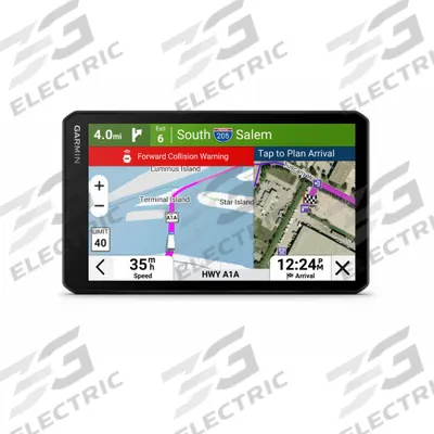GARMIN Navigation Unit: Cup Holder, TFT, 3 1/2 in Display Ht - Vehicle GPS Units