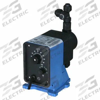 PULSATRON Chemical Metering Pump: Solenoid, 115V AC, 1/5 hp HP, PP Head, CSPE/PTFE Diaphragm - Compact Solenoid-Driven Diaphragm Metering Pumps
