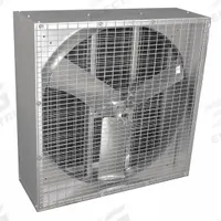 DAYTON Agricultural Exhaust Fan: Direct Drive, 36 in Blade, 1/2 hp, Totally Enclosed Air Over, 1 ph (MPN 44YU07). Key specifications — Brand: DAYTON; Nameplate Voltage: 115/230V AC; Assembly: Ships Fully Assembled.