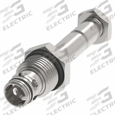 CHAR-LYNN Solenoid Valve: Two Positions, Normally Closed, Two-Way, C-20-2 Valve Cavity Size - Solenoid Cartridge Valves