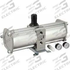 SMC Booster Regulator: 1/2 in, NPT, 67.1 scfm, 145 psi Max Op Pressure, 122°F Max Op Temp (MPN VBA40A-N04GN-Z). Key specifications — attr121912: Silencer; attr121899: NPT; attr158773: SMC.