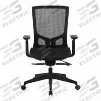 APPROVED VENDOR Office Chair: Adj Arm Office Chairs, Ht, Black, Mesh/Plastic Material, 20 in Back Ht (MPN 830KL3). Key specifications — attr995518: Adjustable Arm Office Chairs; attr982877: Black; attr982913: Yes; attr982865: Black; attr982870: APPROVED VENDOR; attr982901: Black.