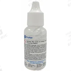 KRYTOX Vacuum Pump Lubricant: 8 fl oz, Dropper Bottle, 2 SAE Grade, 15 ISO Viscosity Grade (MPN 1514). Key specifications — attr71764: Yes; attr59269: 15; attr59266: Dropper Bottle; attr59275: 2; attr59279: 60.